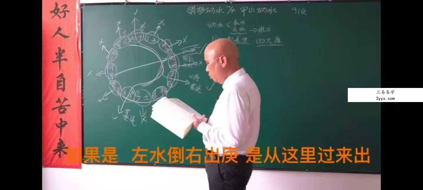 周锦伦 消砂纳水 风水分房 开门放水教学106集视频 资料图片
