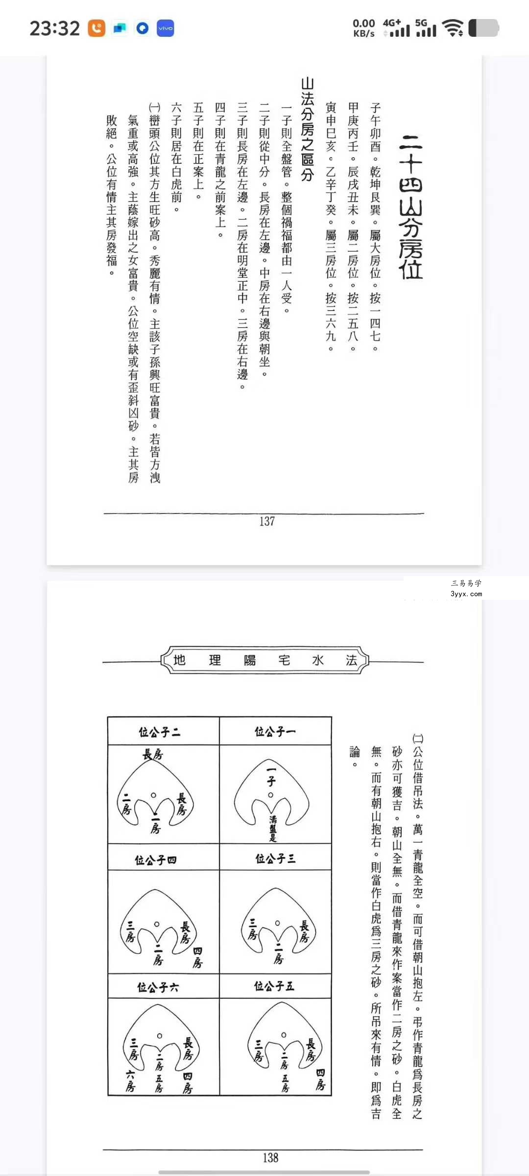 许归《地理阳宅水法》264页 资料图片