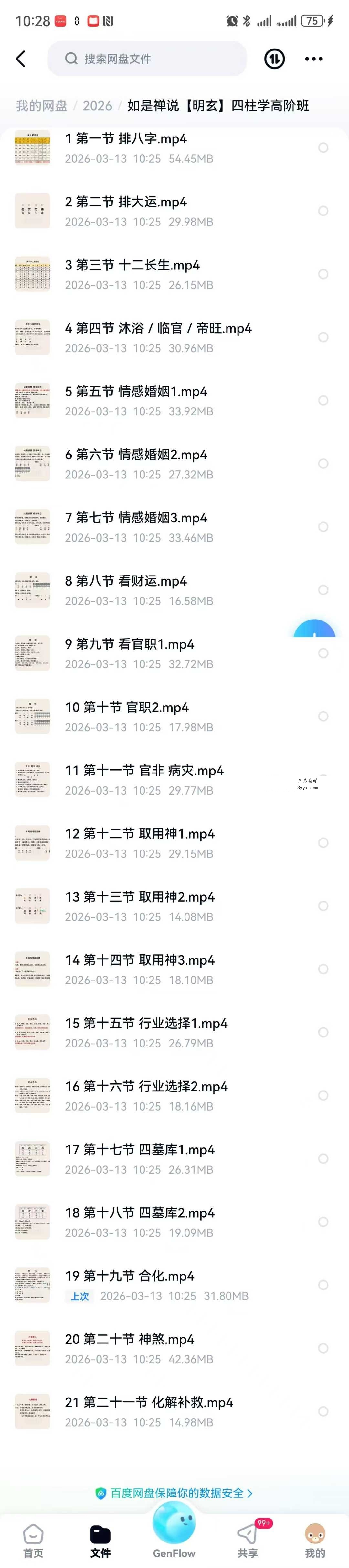 如是禅说【明玄】四柱学高阶班21集 资料图片