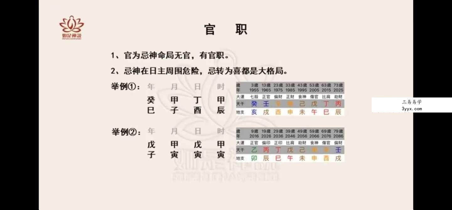 如是禅说【明玄】四柱学高阶班21集 资料图片