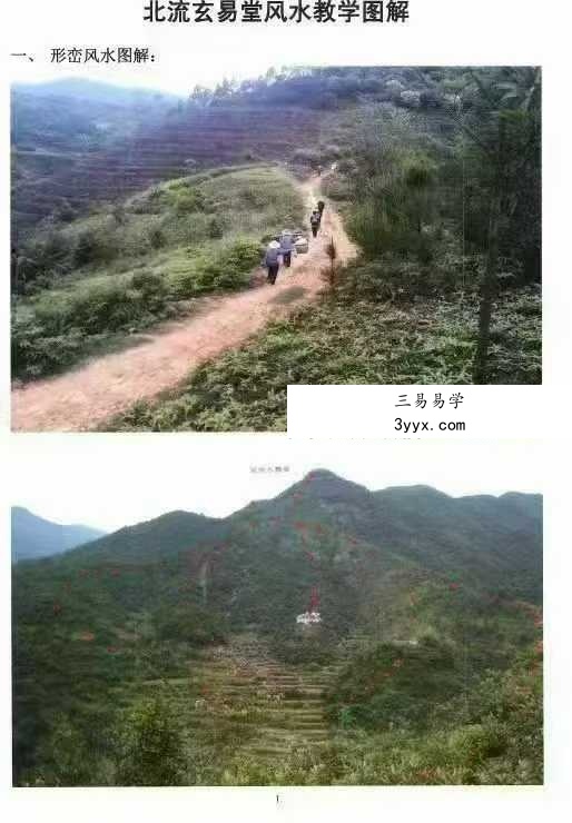 北流玄易堂风水教学图解《祖传风水图解秘传通书》312页 资料图片