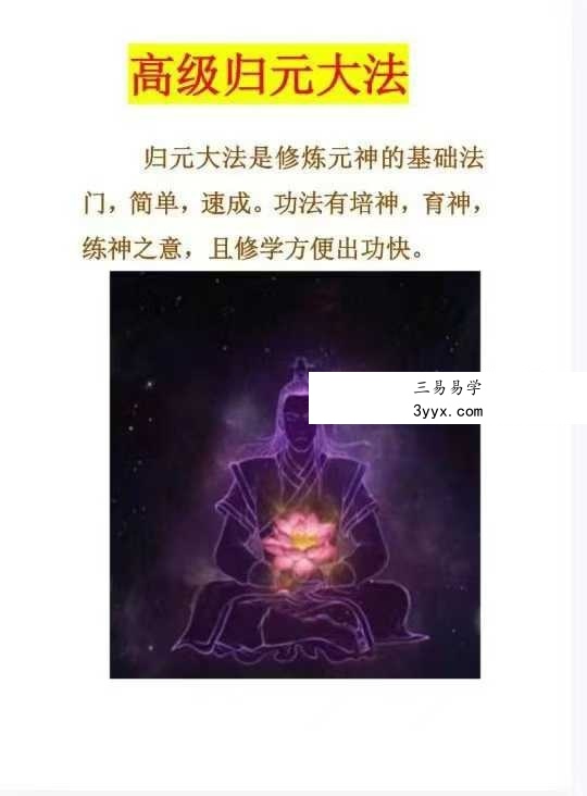 元神快速出窍法（新） 资料图片