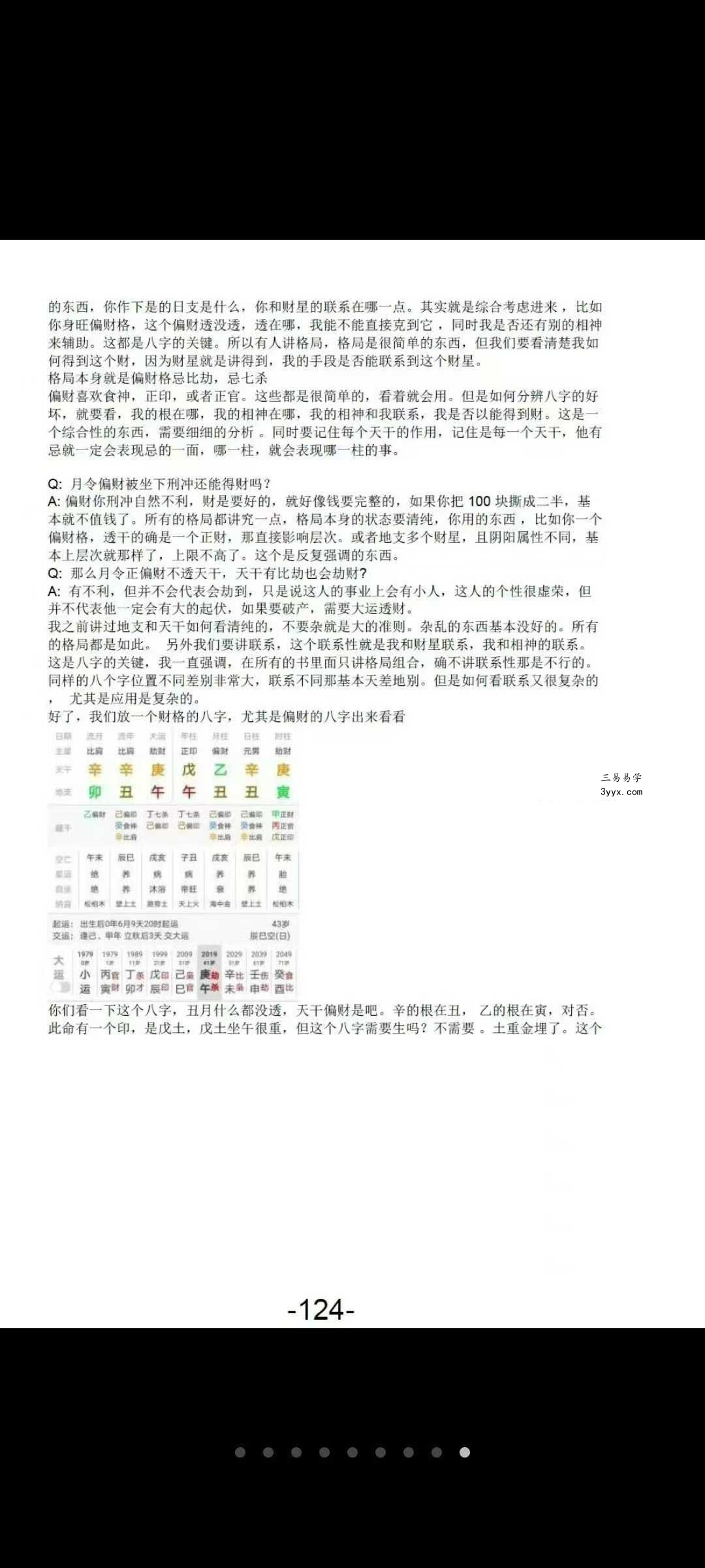 问真 筑基先生《子平绝技》425页 资料图片