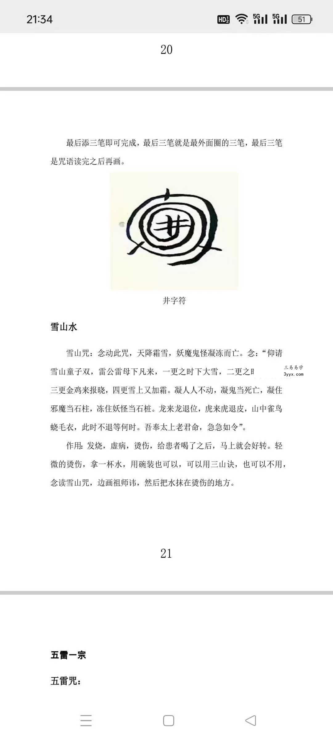 先天普庵演法雷坛 | 普庵派雷法秘本符咒手诀全解 资料相关讨论 - 业内评价：此本被普庵派门内视为‘雷坛根本’，与《普庵咒本》《总咒秘旨》并列三大秘典。正一派高道李道长称其‘符式古拙，法脉纯正，内含先天雷炁，非后世伪作可比’。讨论：有学者指出，书中‘先天雷符’结构与《