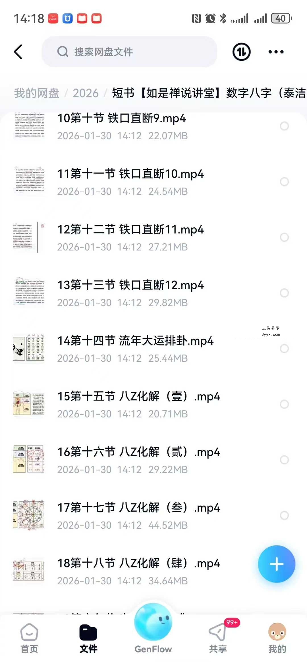 【如是禅说讲堂】数字八字（泰洁）高级班35集 资料图片