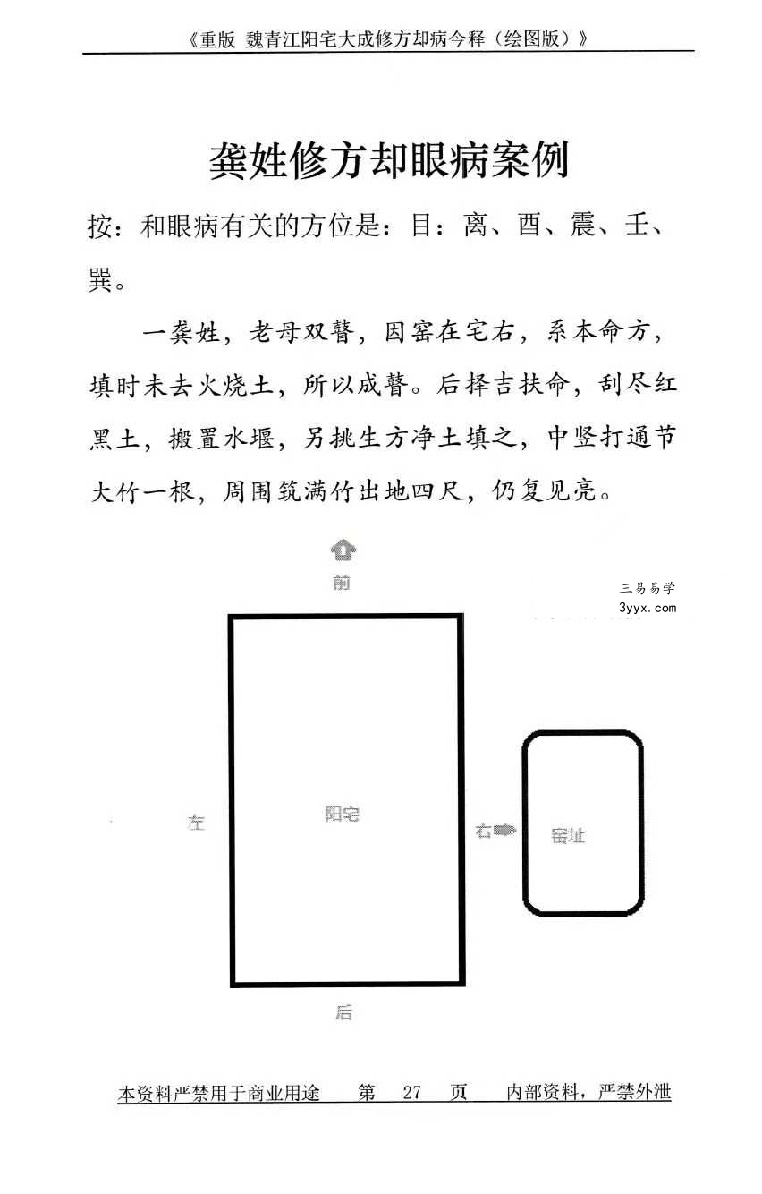 刘庆兴-刘凤兴-魏青江《魏青江阳宅大成修方却病今释》284页 资料图片