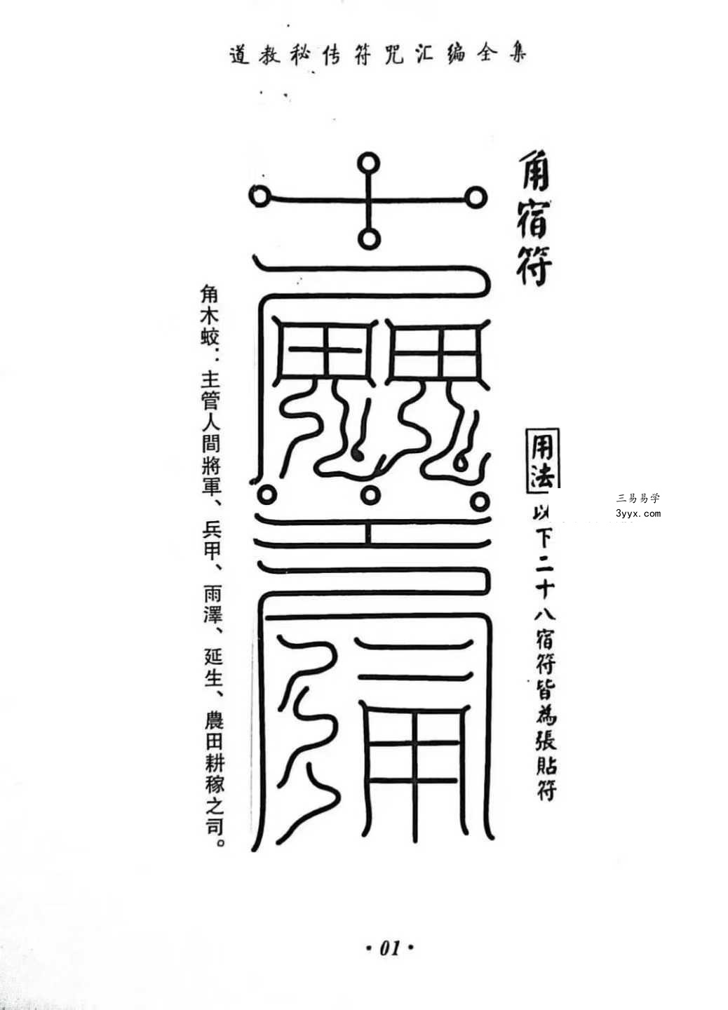 《道教秘传符咒汇编全集》219页 资料图片