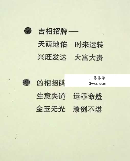 《商店招牌方位与风水》185页 资料图片