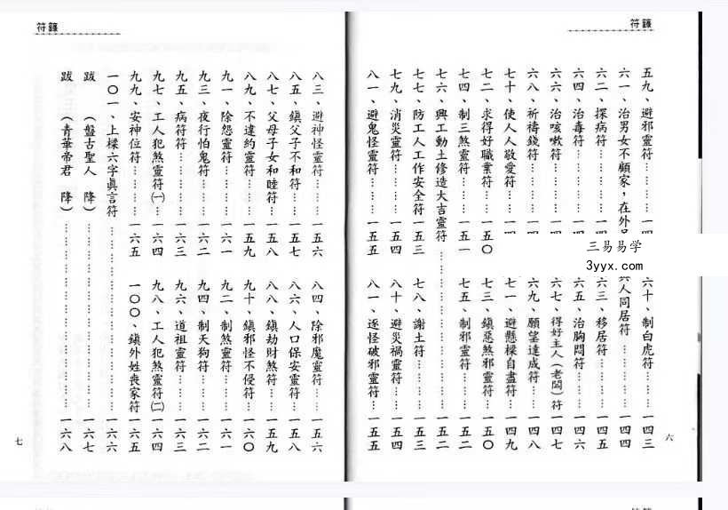 《台湾符箓述》186页 资料图片
