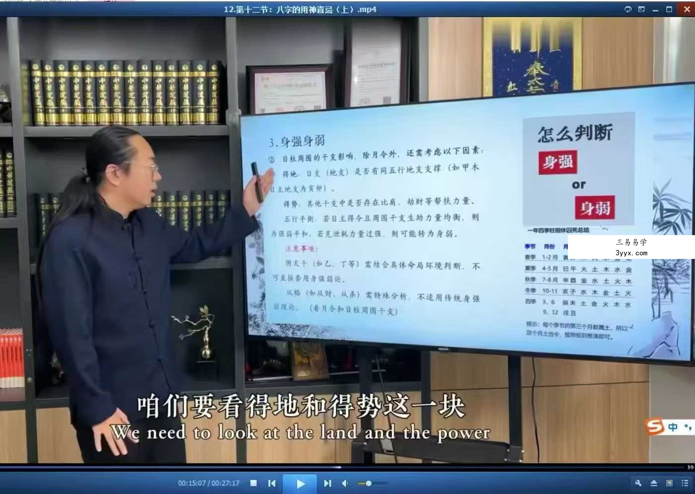 知易而行 梁兴扬《 人生八字密码·入门解读》19集 资料图片