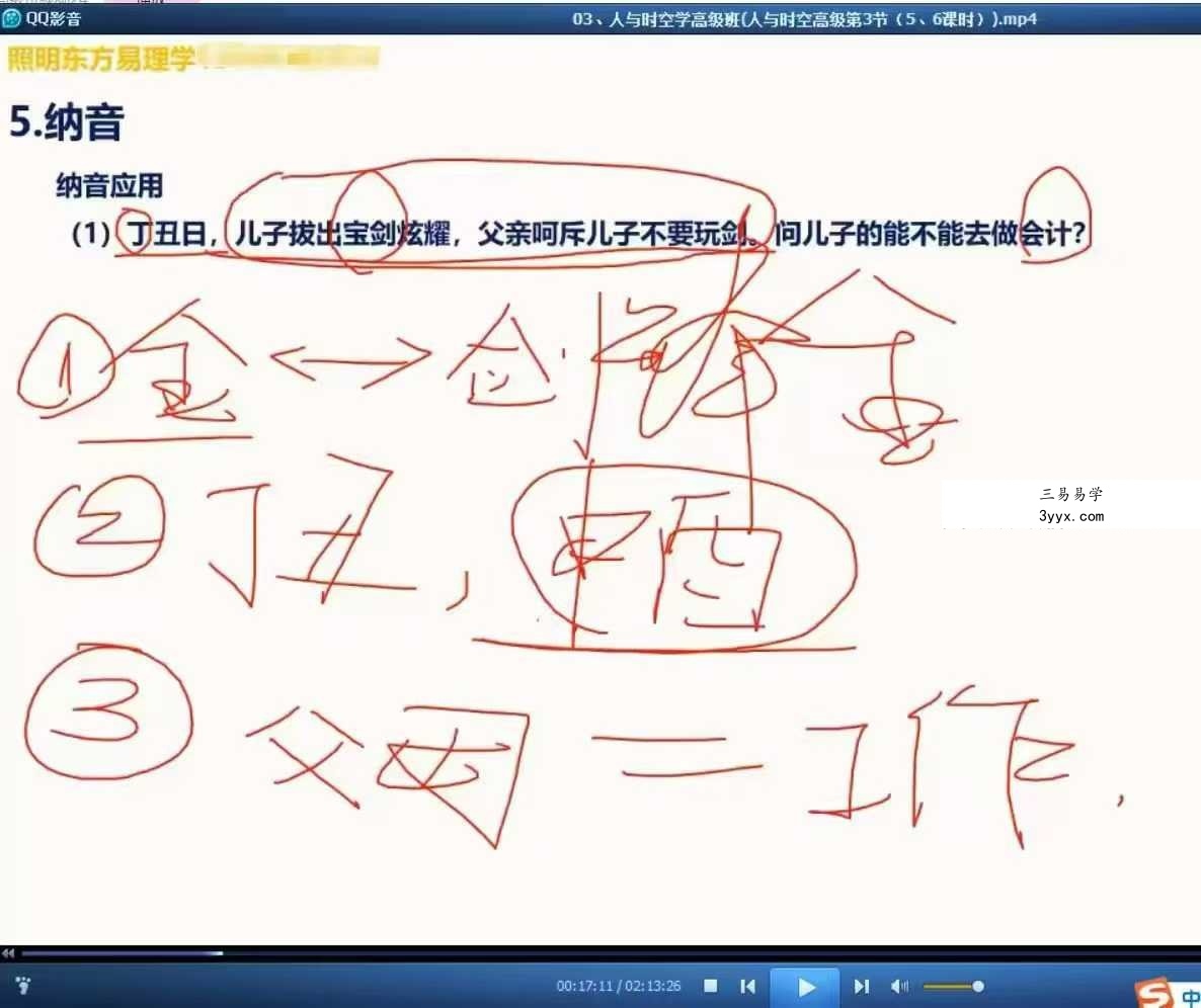 照明居士人与时空学高级班12集视频 资料图片