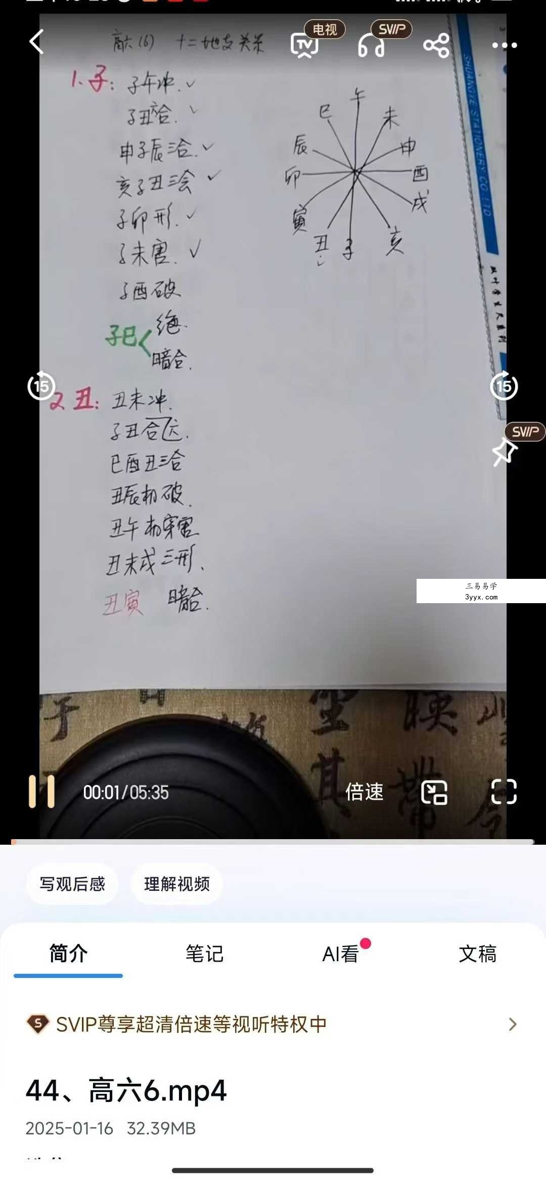 籽熙《小六壬高级资料加祝由》50集视频约6.5小时 资料图片