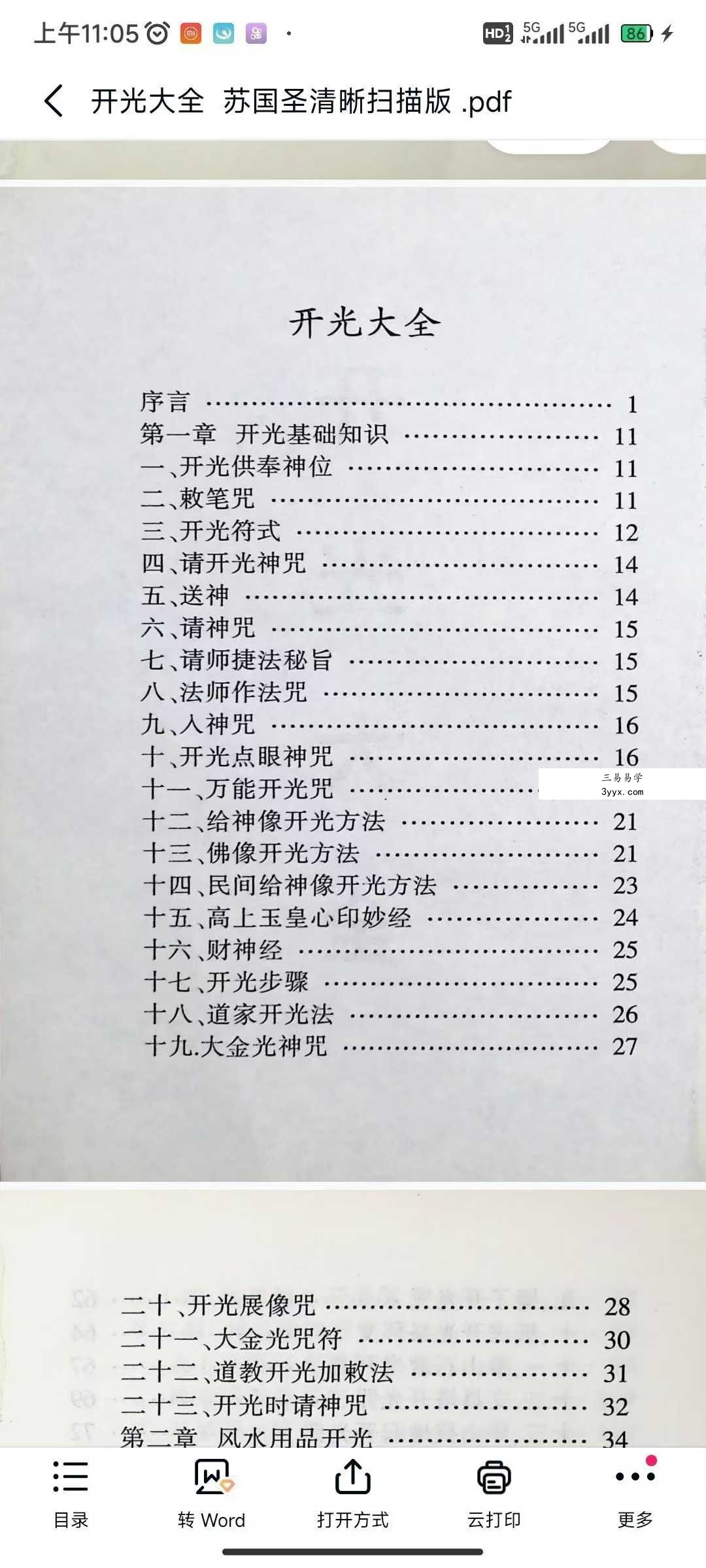 苏国圣《开光大全》274页 资料图片