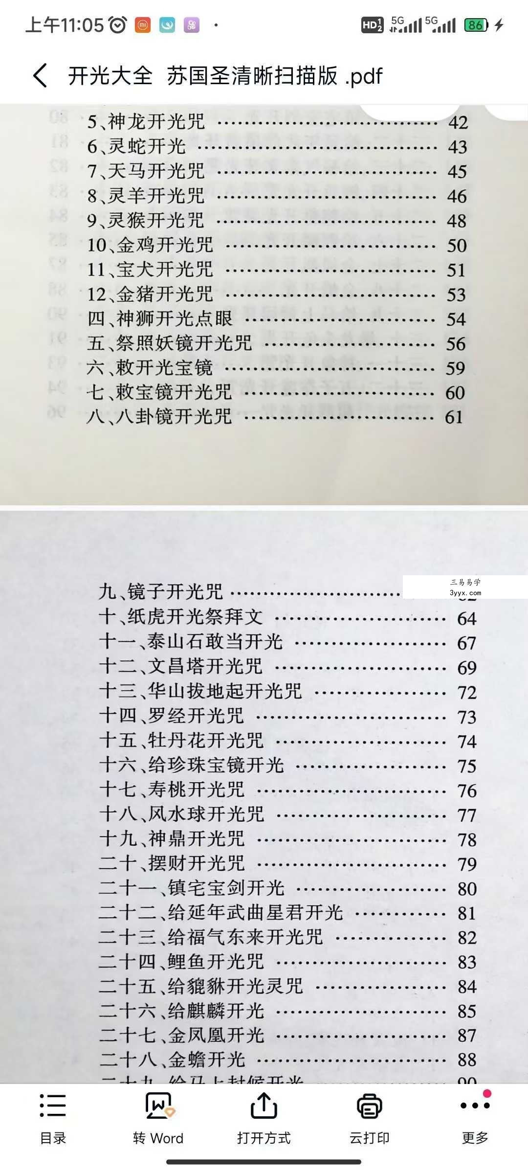 苏国圣《开光大全》274页 资料图片