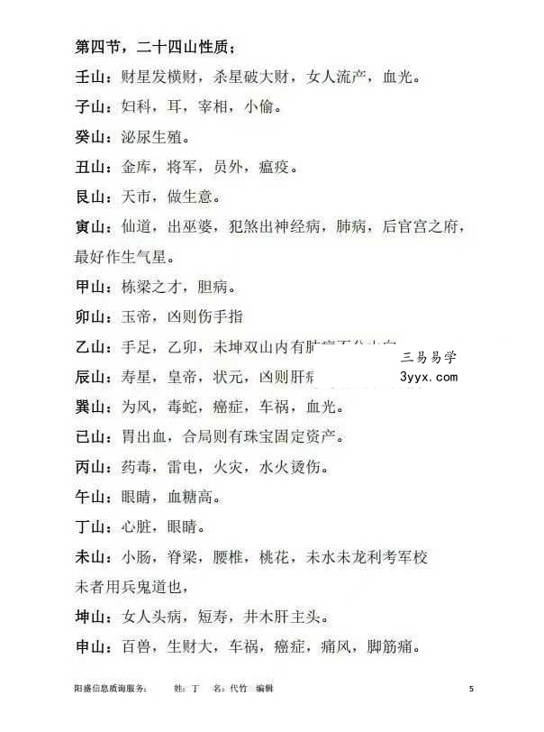 天星风水第十代密传弟子《天星龙穴 受教版》+《天星风水砂法》2本合集 资料图片