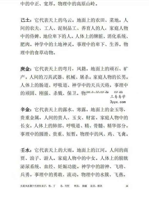 天星风水第十代密传弟子《天星龙穴 受教版》+《天星风水砂法》2本合集 资料图片