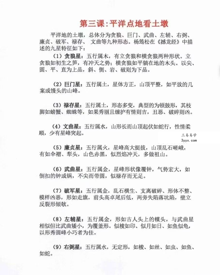 林来锦 古法形家地理讲义系列之《平洋地寻龙点穴断诀》96页 资料图片