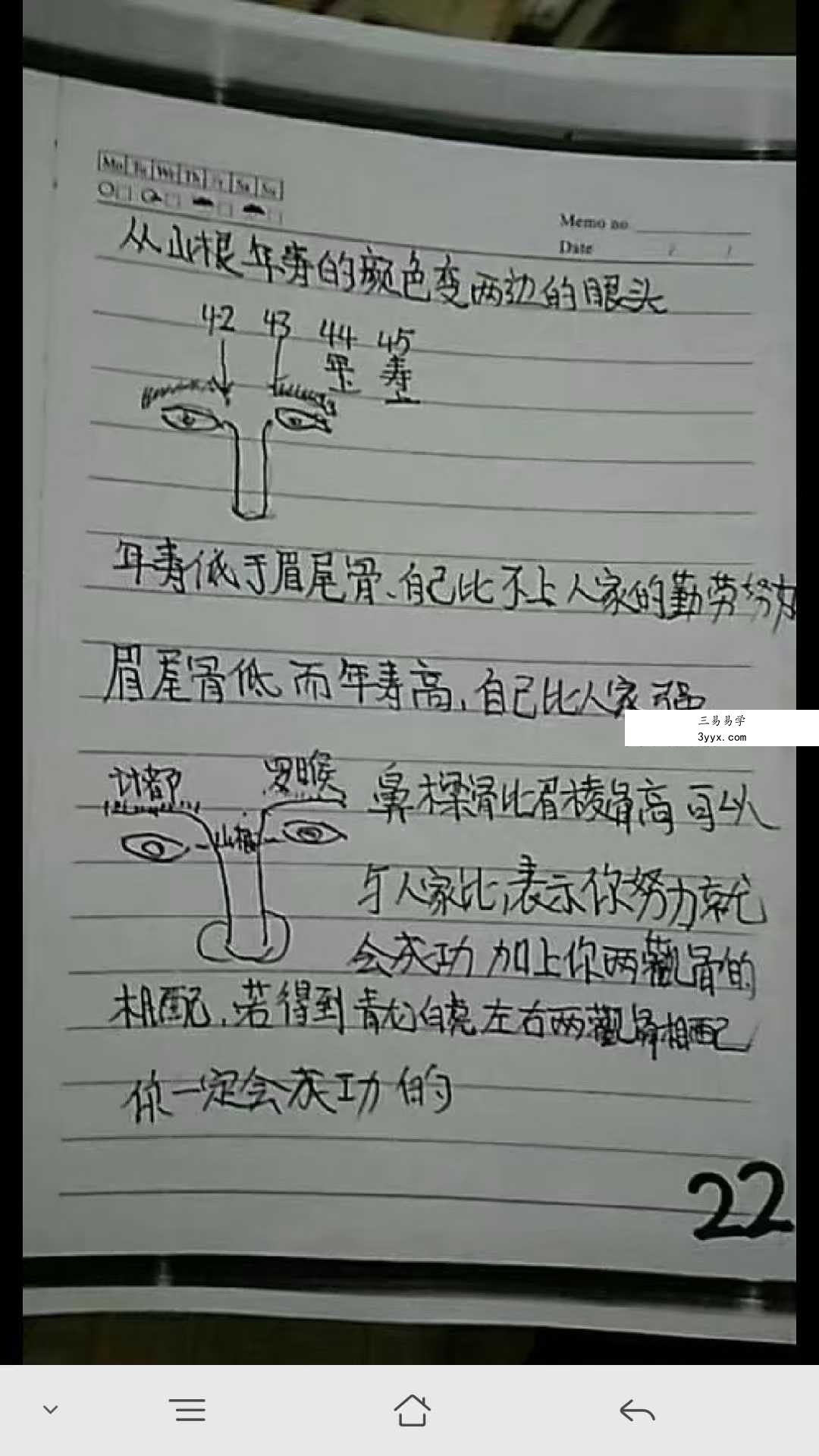 张秀梅 面授笔记54页+授徒笔记36页 资料图片