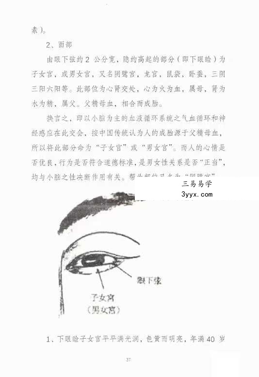 刘萧宁《面相过三关秘诀传授》354页 资料图片