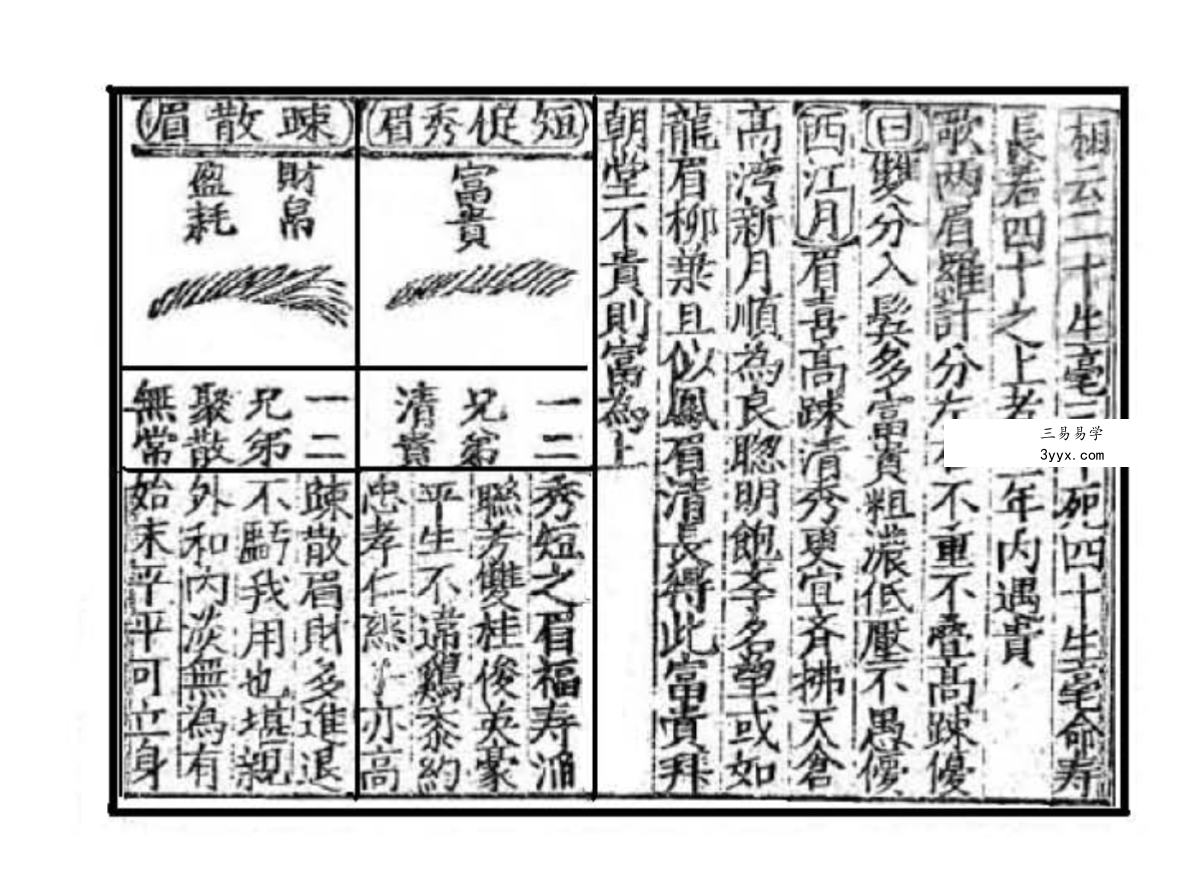 《风鉴秘旨》古本49页 资料图片