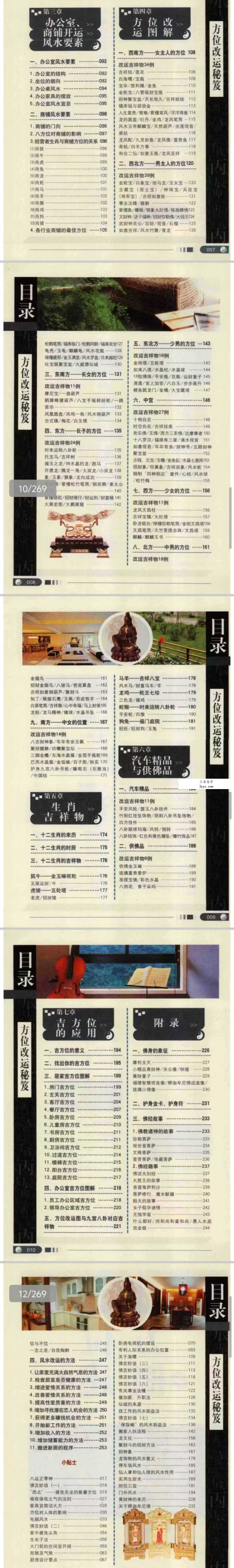 崔江《方位改运秘笈》255页 资料图片