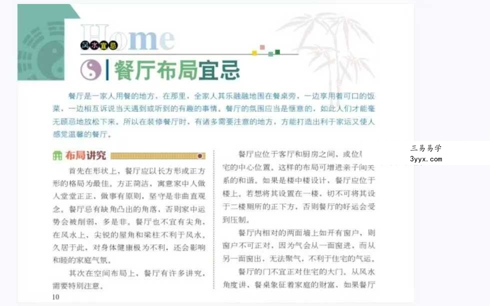 《居家风水宜忌300例》95页 资料图片