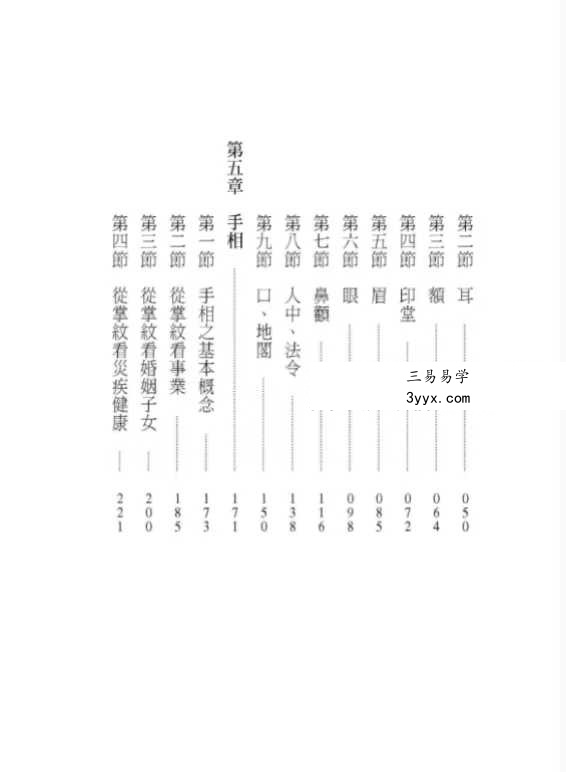 萧湘手相学例解469幅+流年详解两册合集 资料图片