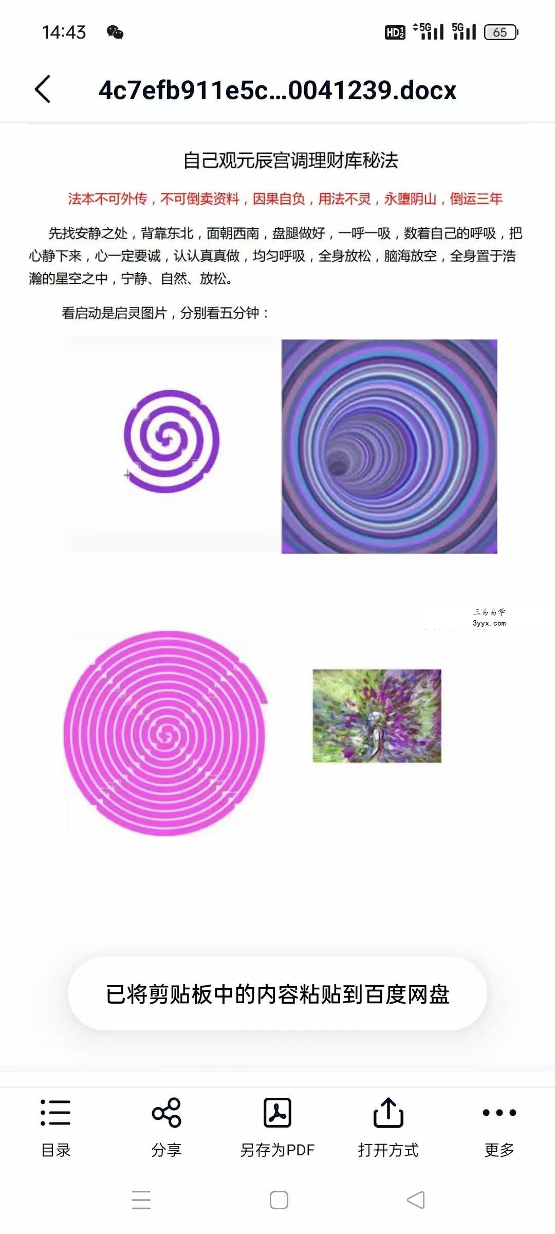 罗金《自观元辰宫补财库法》视频+文档 资料图片