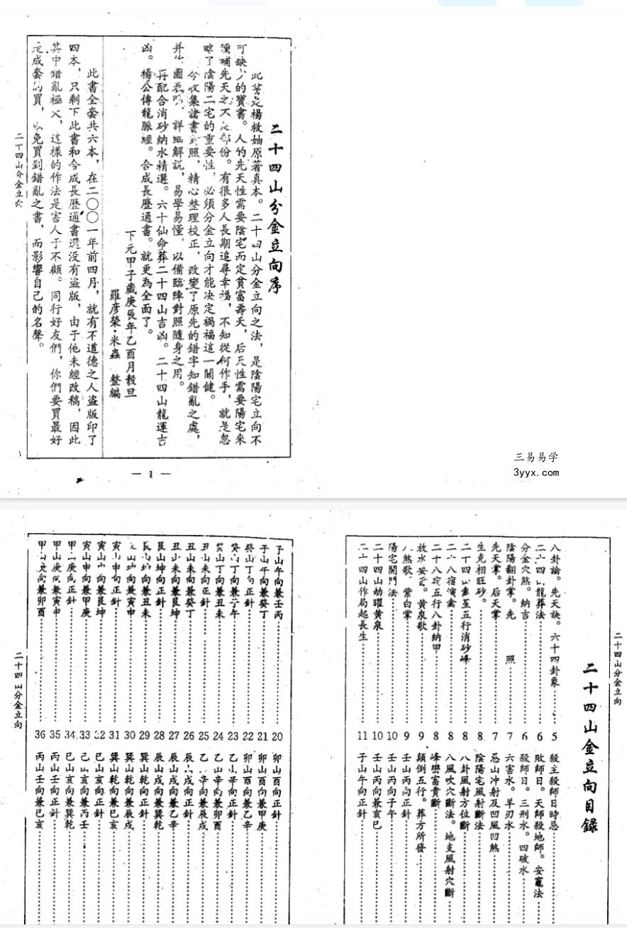 杨救贫《二十四山分金立向》88页 资料图片