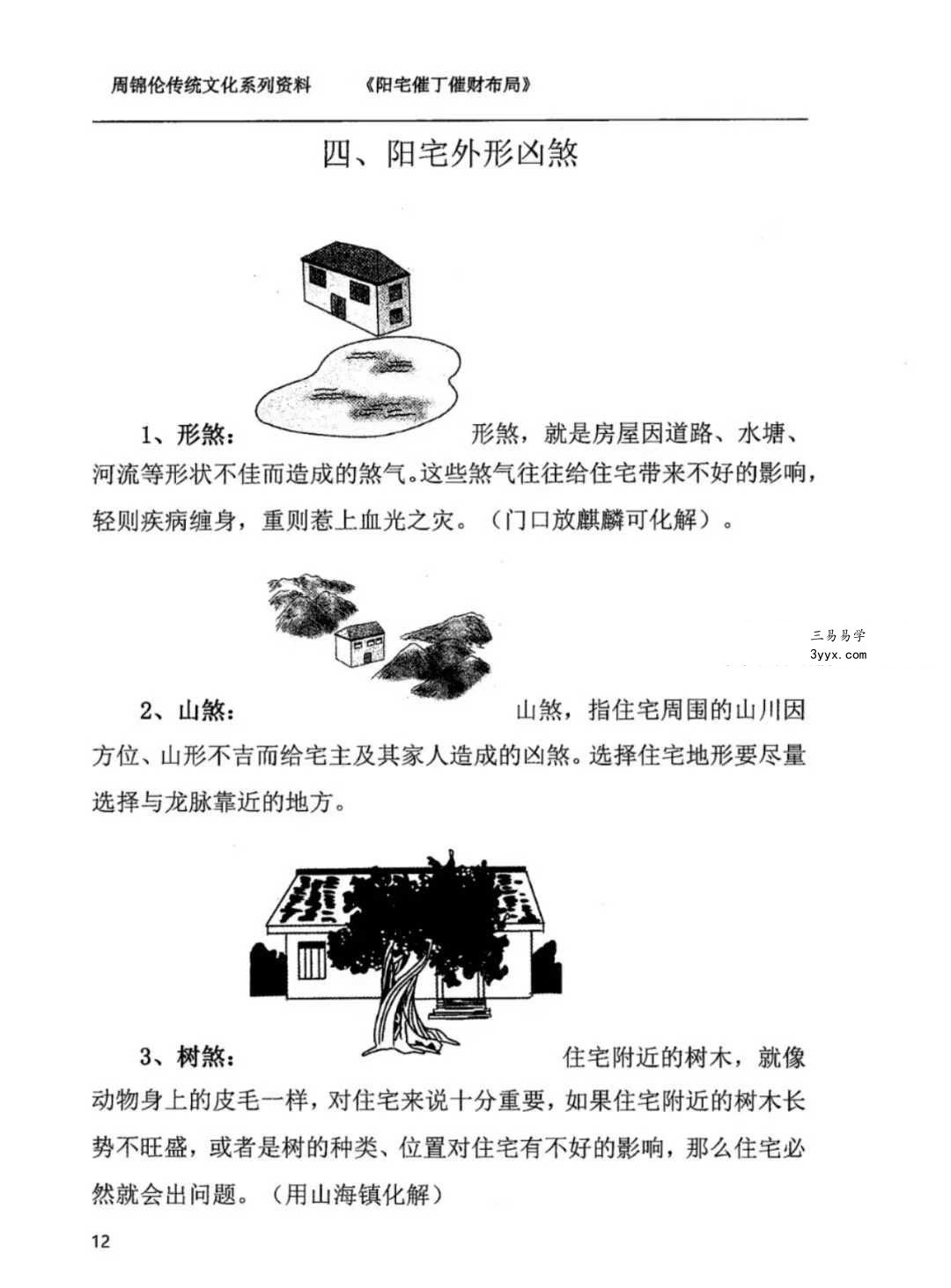 周锦伦《阳宅催丁催财布局》553页 资料图片