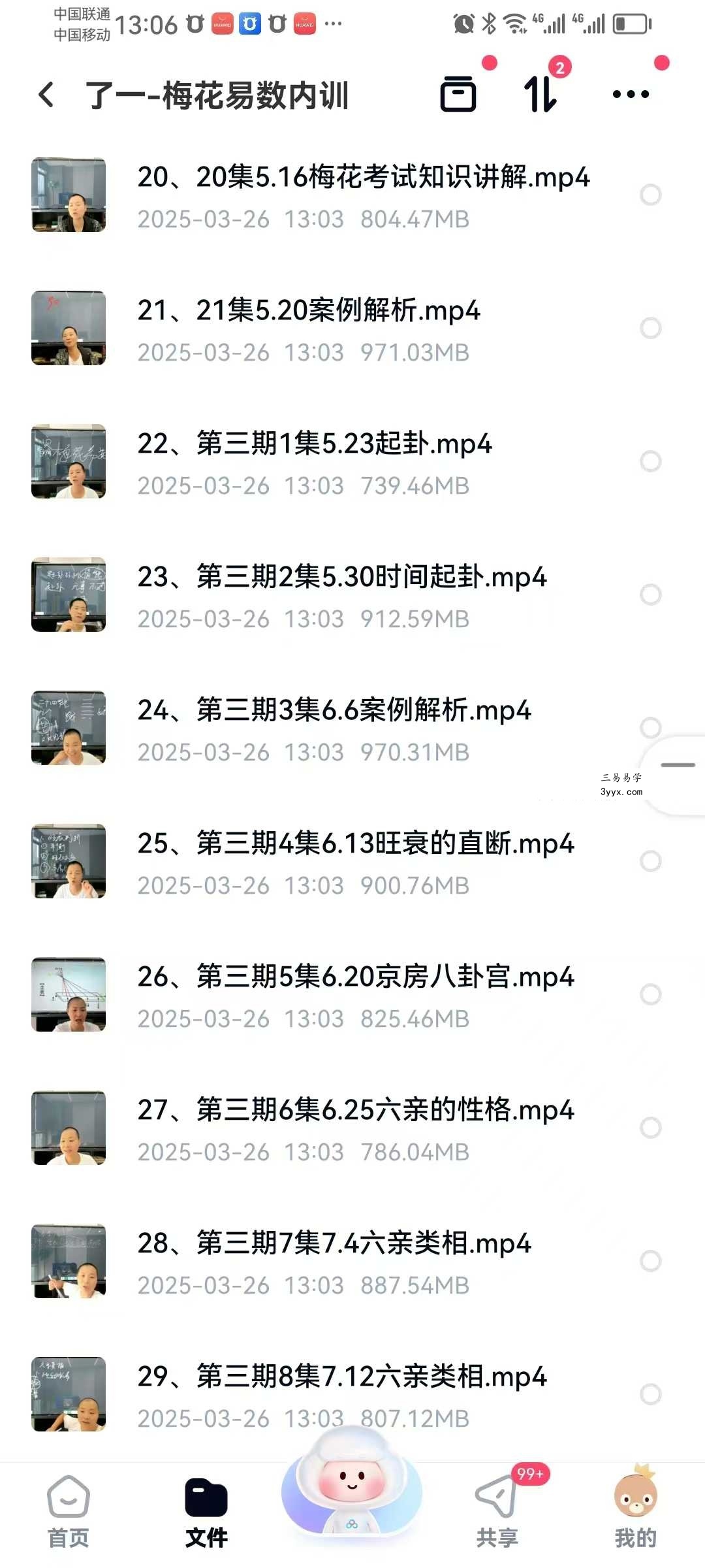 了一 梅花易数内训46集 资料图片
