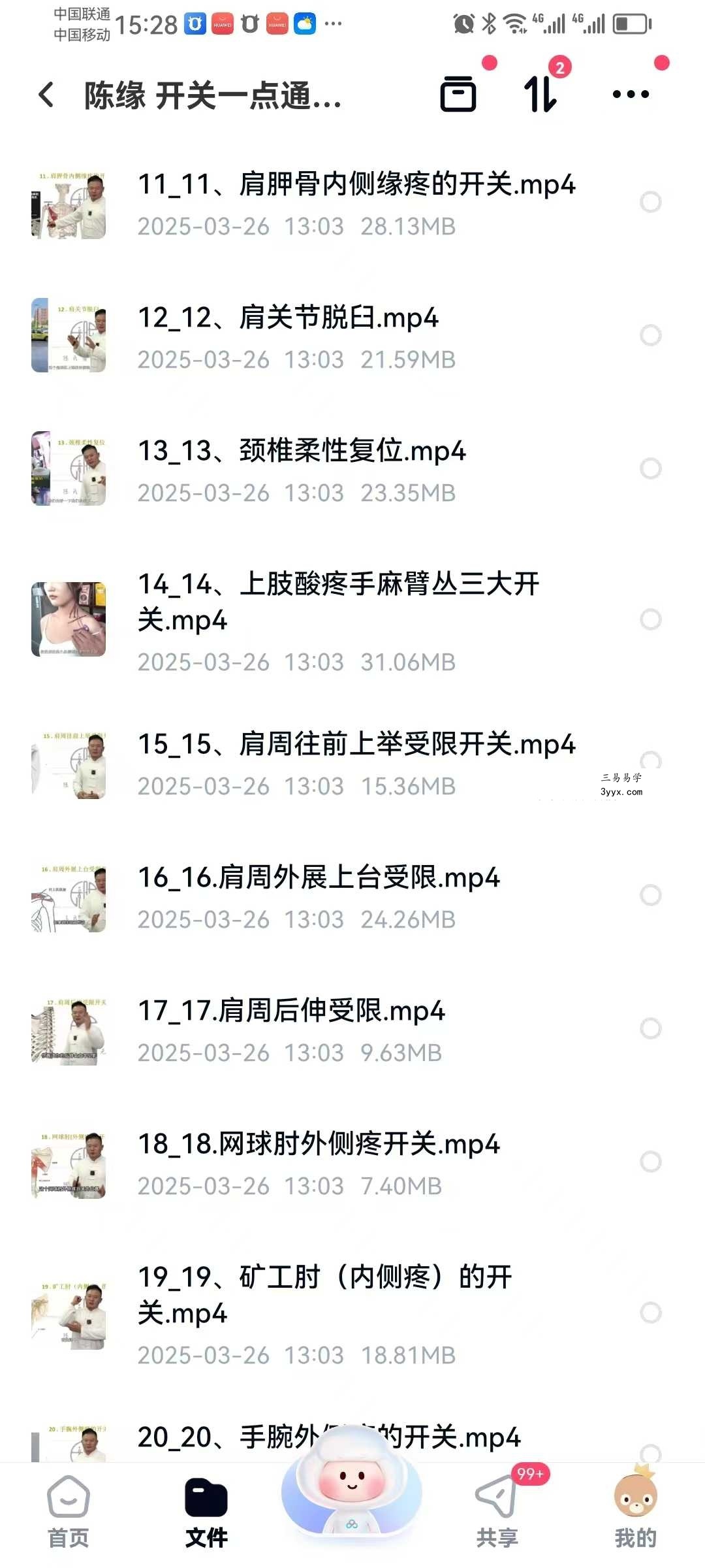 陈缘 开关一点通痛症理疗必学67集 资料图片