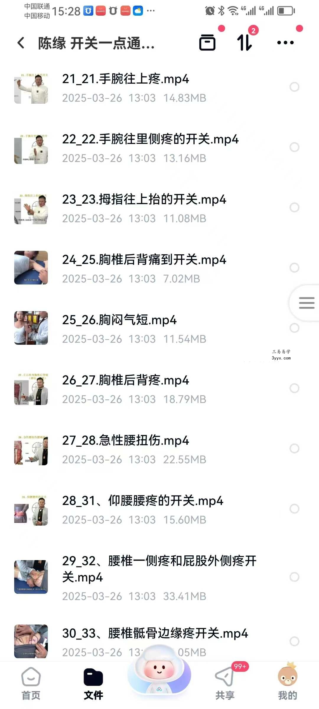 陈缘 开关一点通痛症理疗必学67集 资料图片