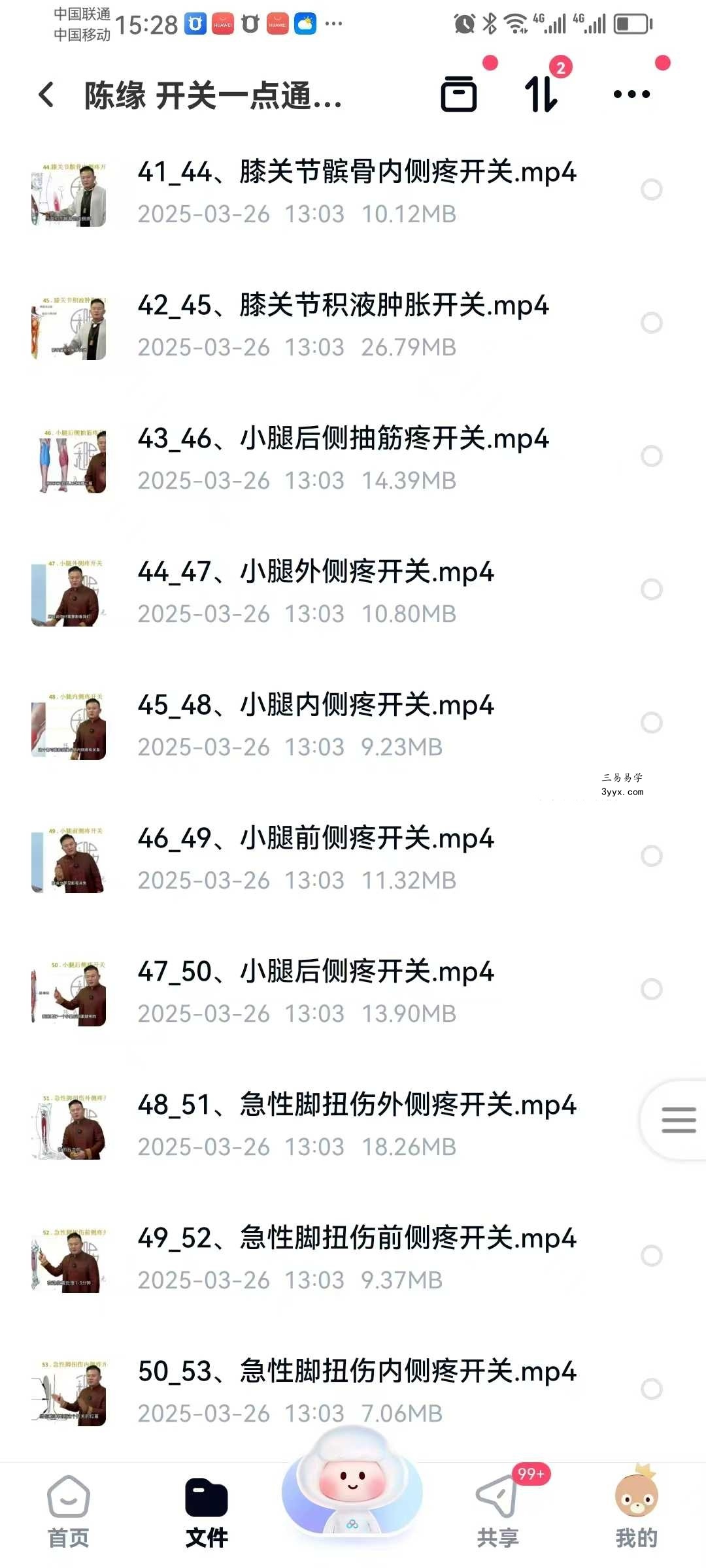 陈缘 开关一点通痛症理疗必学67集 资料图片