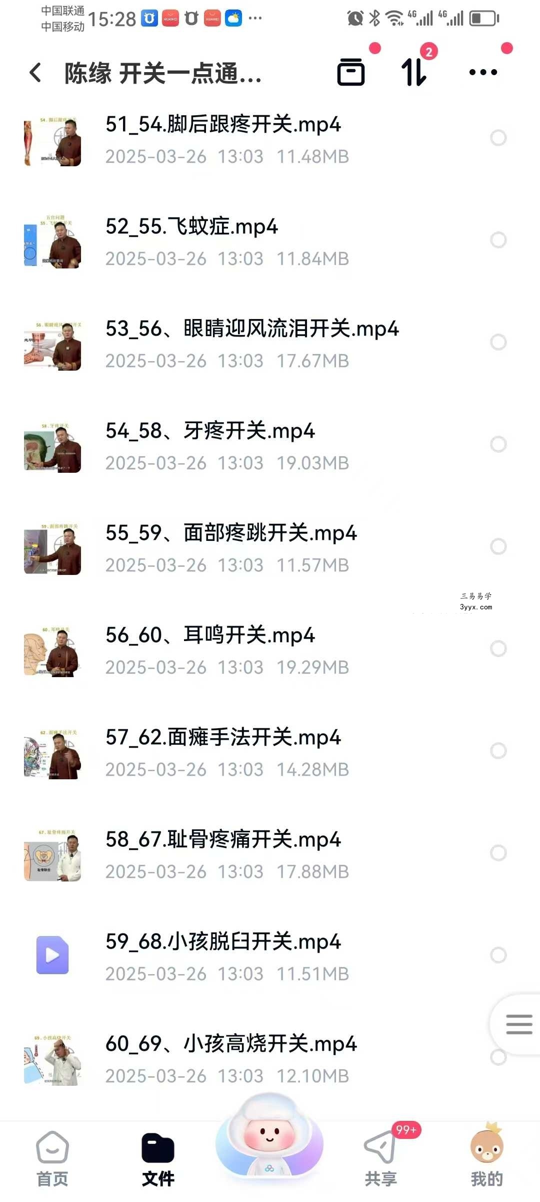 陈缘 开关一点通痛症理疗必学67集 资料图片