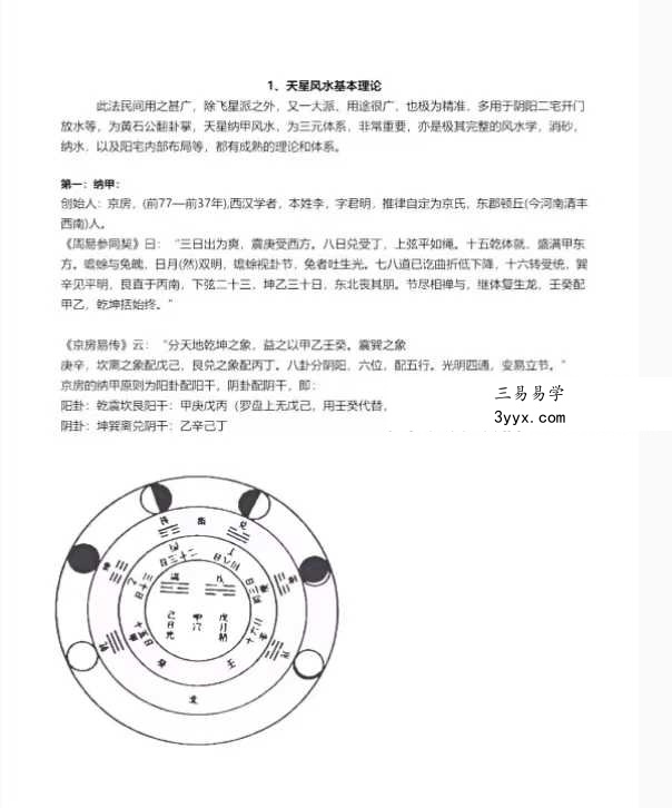 李双林《天星与阳宅汇总》104页 资料图片