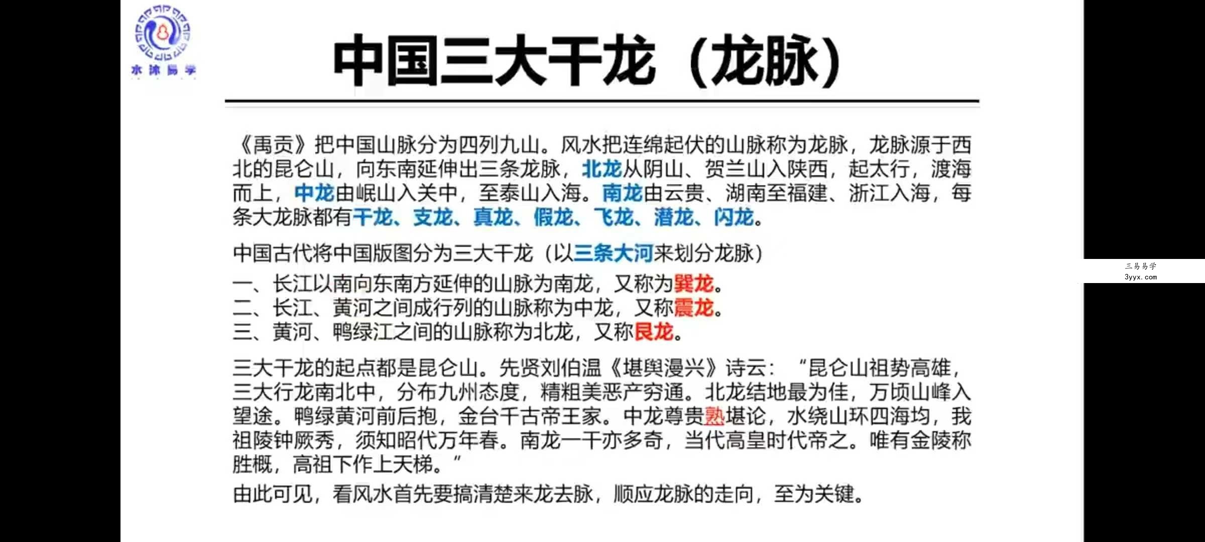 水沐易学 玄空风水专业课 全62讲视频课 资料图片