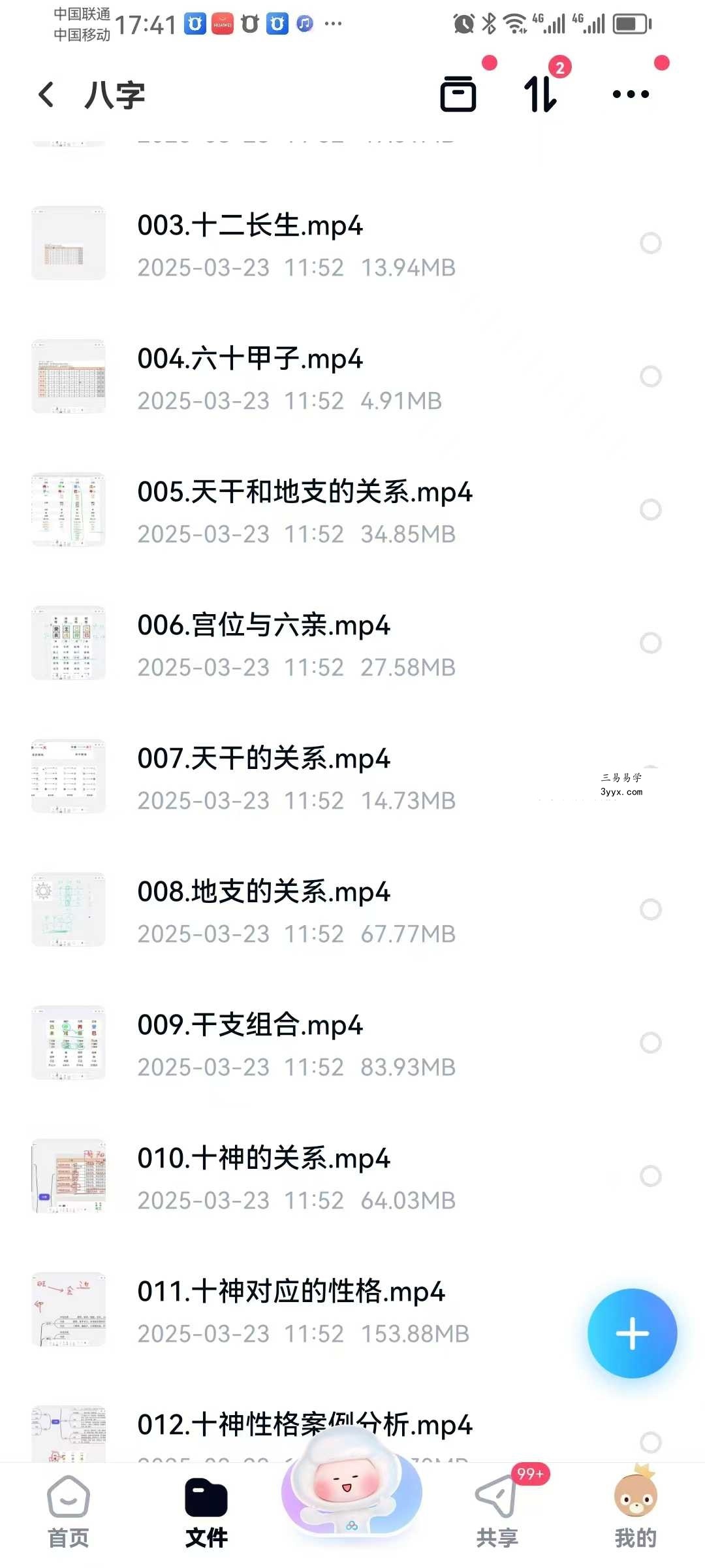 东禾易医《八星数字能量》中高级班 资料图片