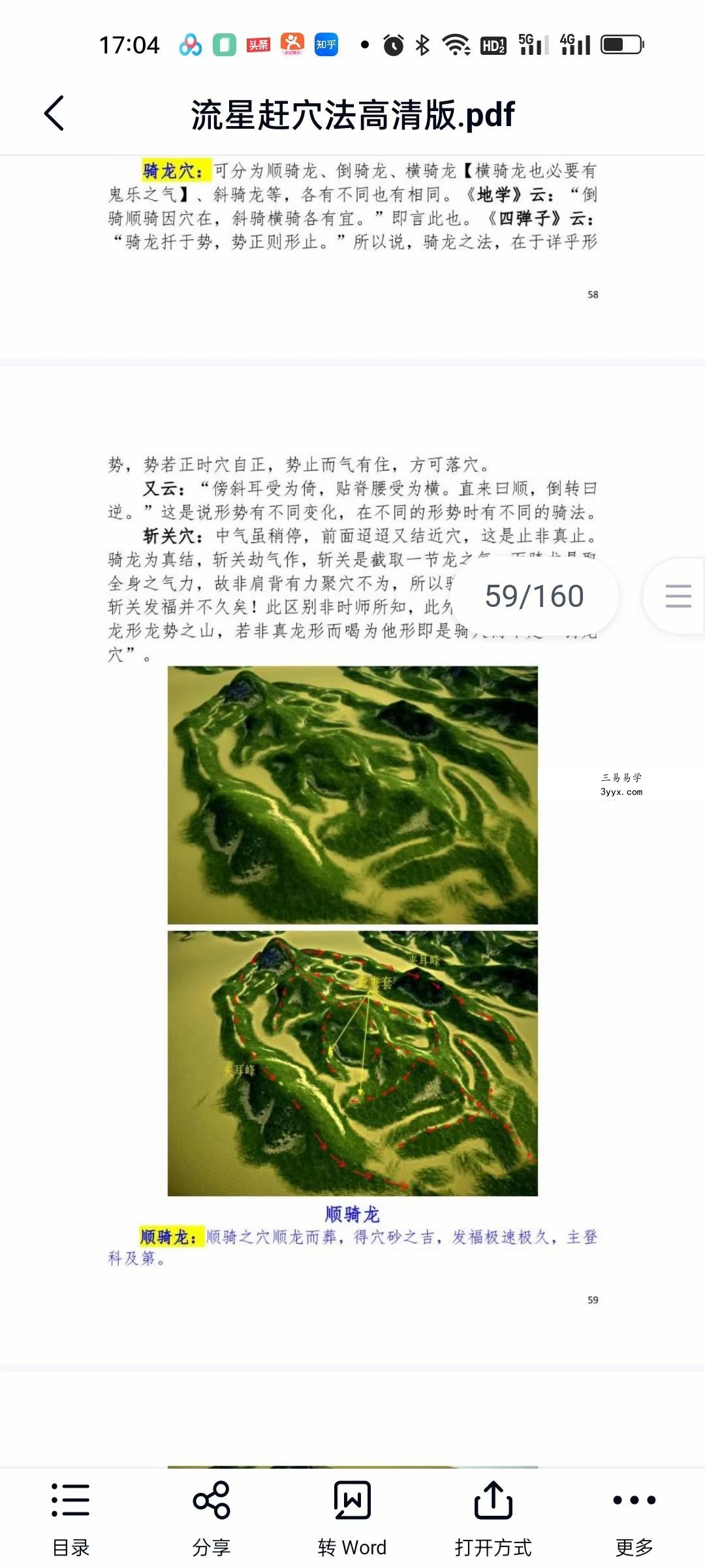 《东灵天星风水、峦头卷、流星赶穴法》161页 资料图片