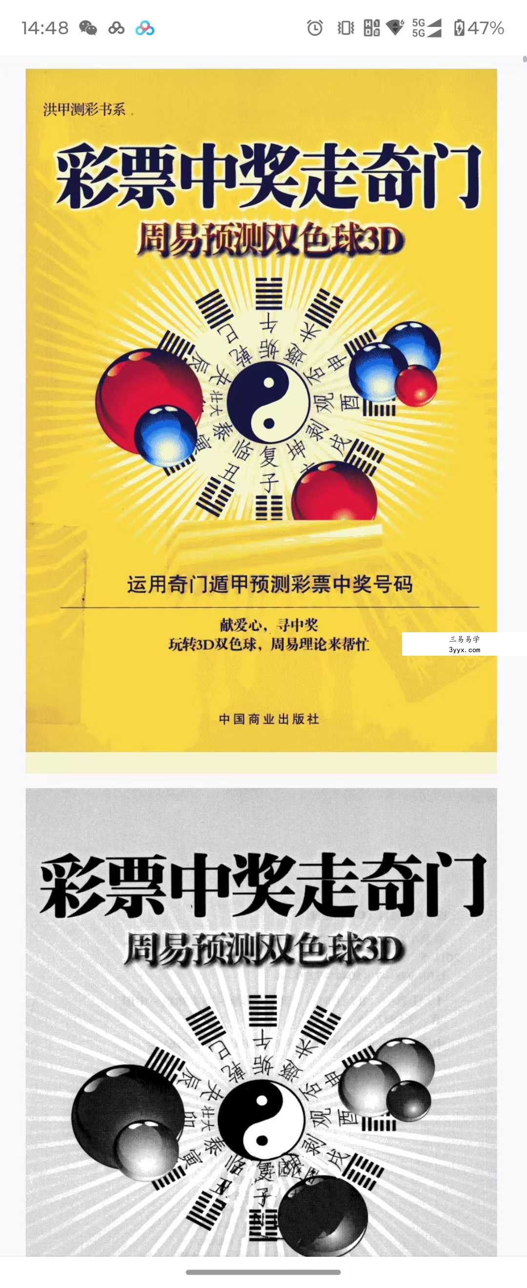 向洪甲 彩票预测8本合集 资料图片