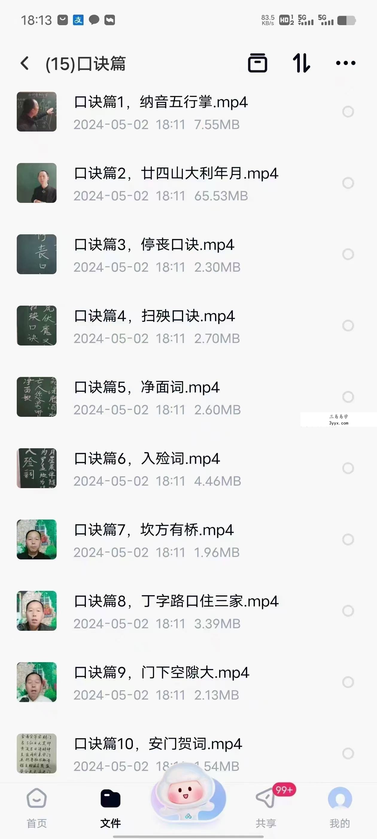 易青【三合风水】大合集 资料图片