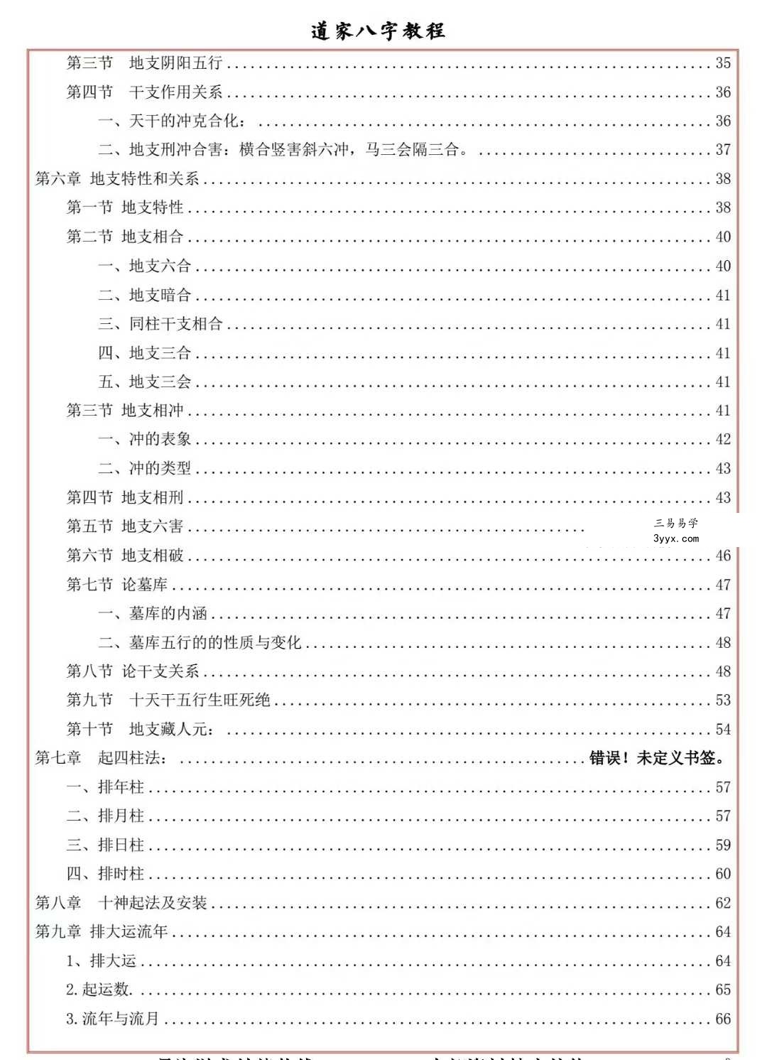 易海游龙《道家八字教程》350页 资料图片