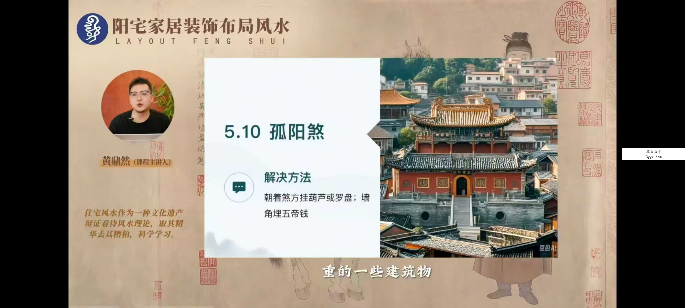 黄鼎然《阳宅家居装修布局》46集+文档 资料图片
