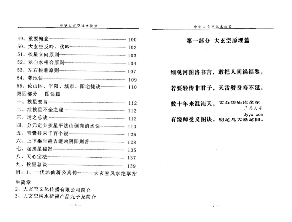 杜彦霖《中华大玄空风水抉要》上册+下册 资料图片
