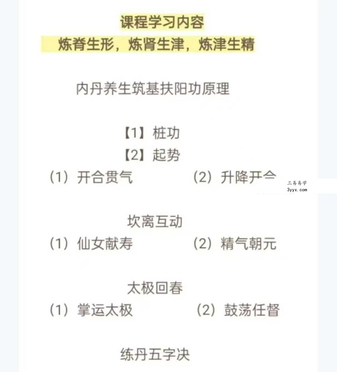 武当内丹扶阳功17集 资料图片