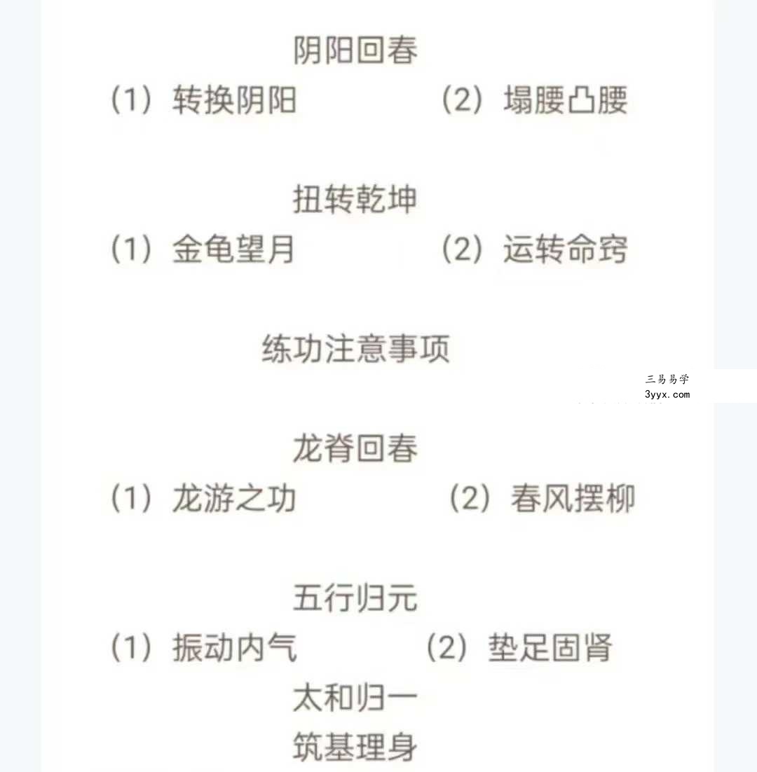 武当内丹扶阳功17集 资料图片