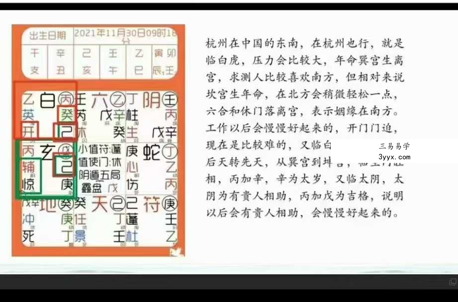 宗彬花 宗老师《奇门遁甲》30集 资料图片