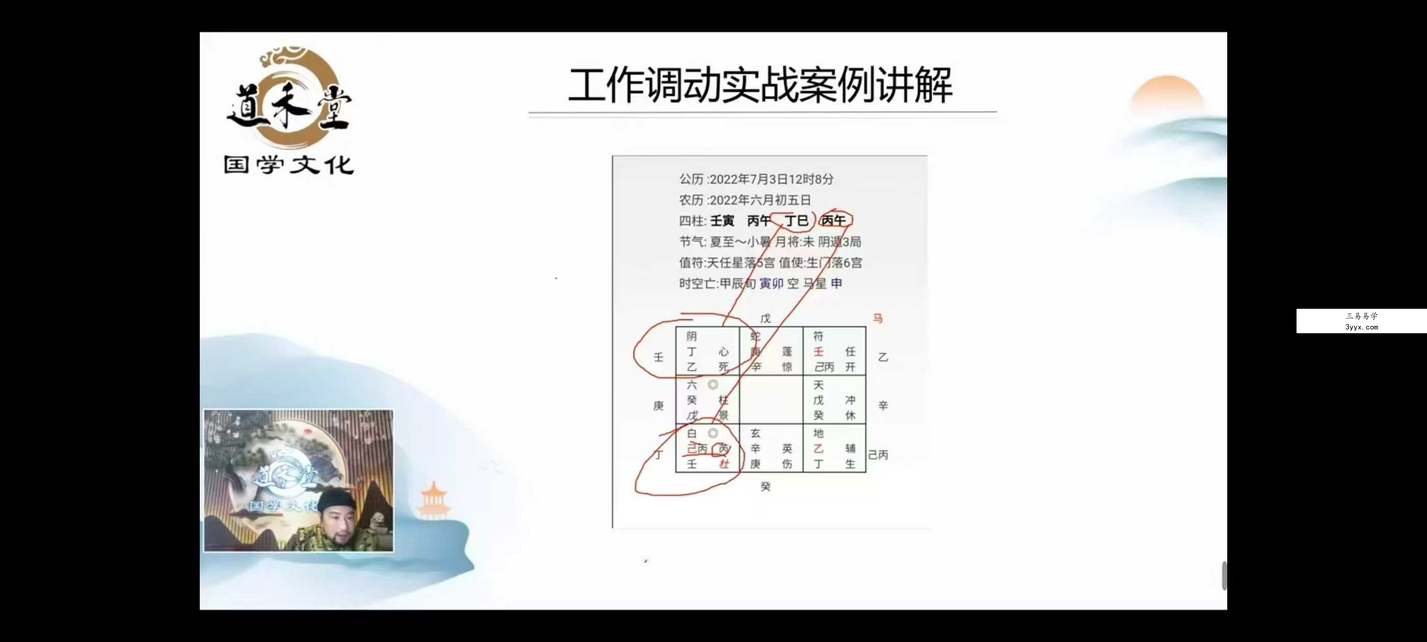 敏禾《道家阴盘奇门遁甲中级班》36集 资料图片