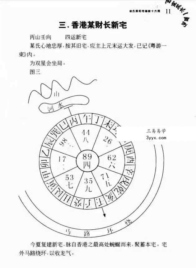鲁木森《玄空风水100例》303页 资料图片