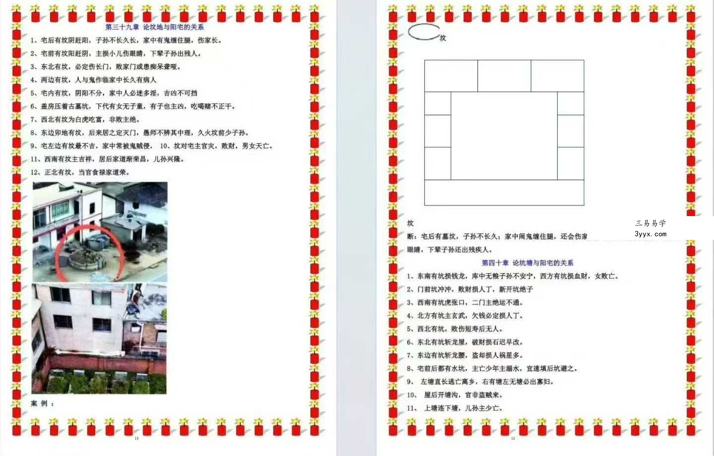 无风道《一宅断阴阳法、阳宅绝学》426页 资料图片